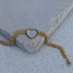 Gold Heart Bracelet