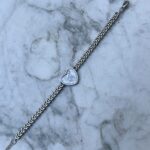 Silver Heart Bracelet
