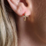 Dorothea Gold Σκουλαρίκια