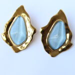 Gaia Blue Earrings