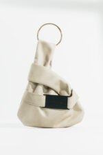 Abstract Pouch Beige
